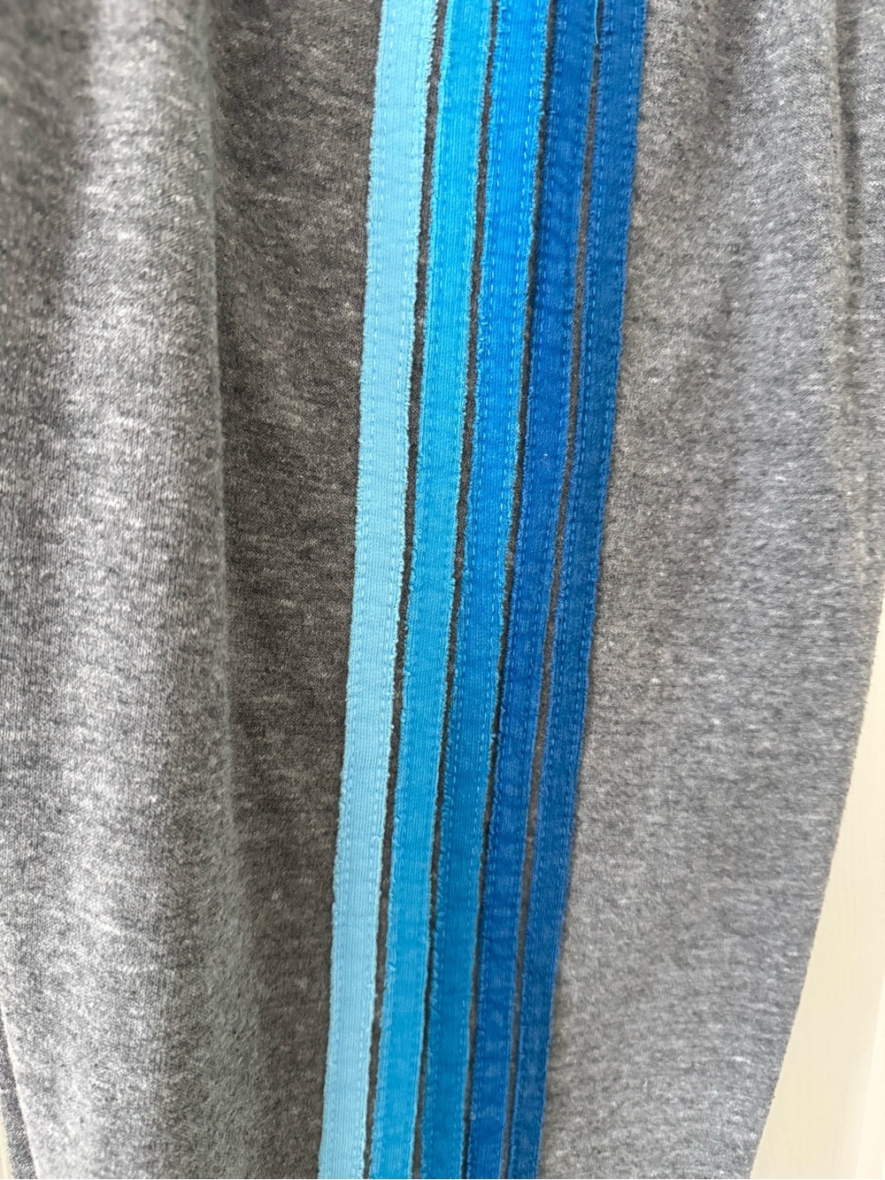 Grey Kids Sweatpants with Rainbow Stripe Logo
